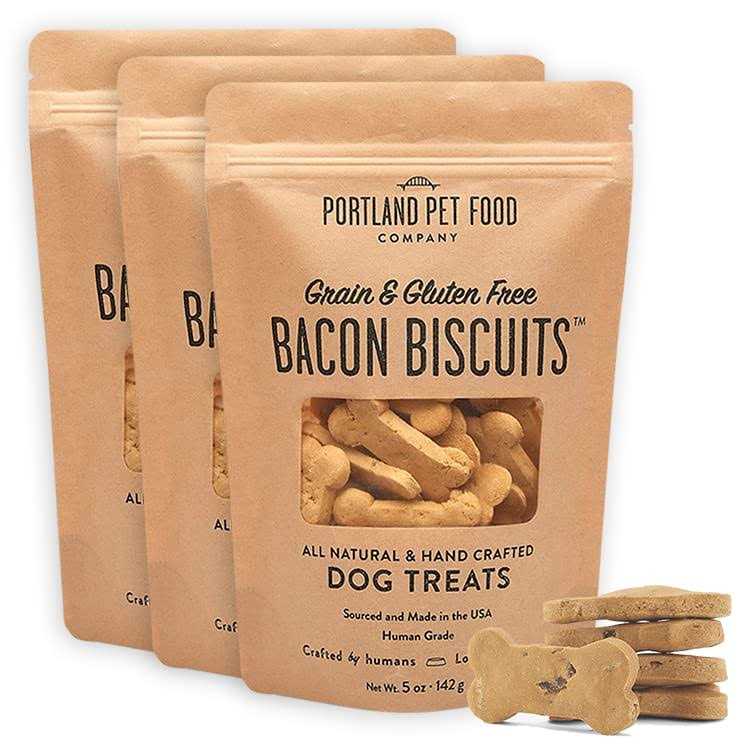All-Natural Dog Treat Biscuits Multipack Flavor Variety Pack with Bacon D97897