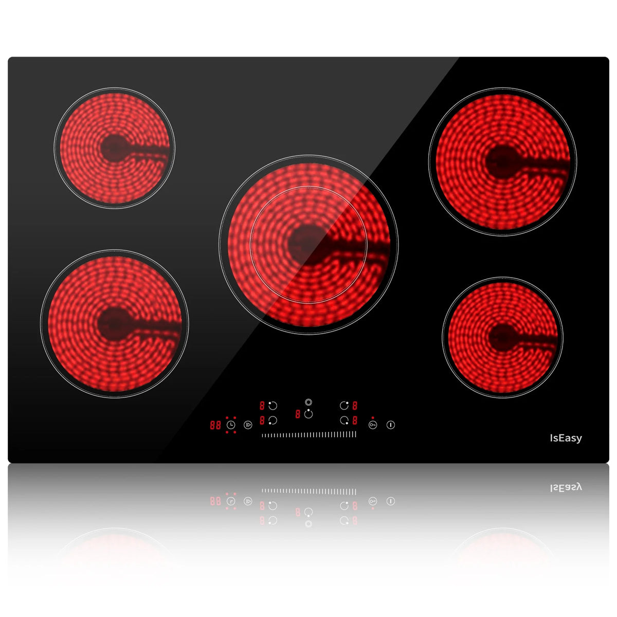 30" 5 Burners Electric Induction Cooktop N51766