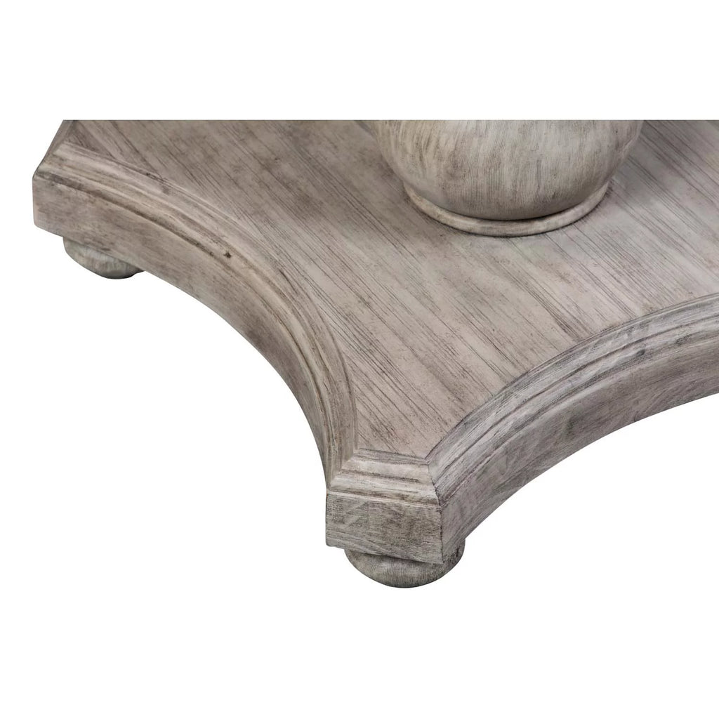 Round Turned Post Accent Table Z430698