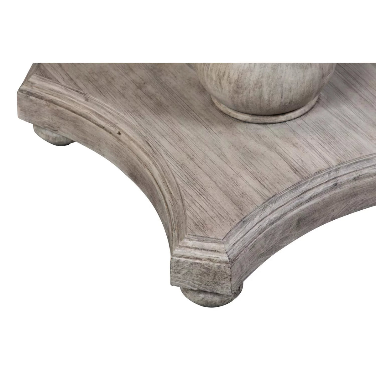 Round Turned Post Accent Table Z430698