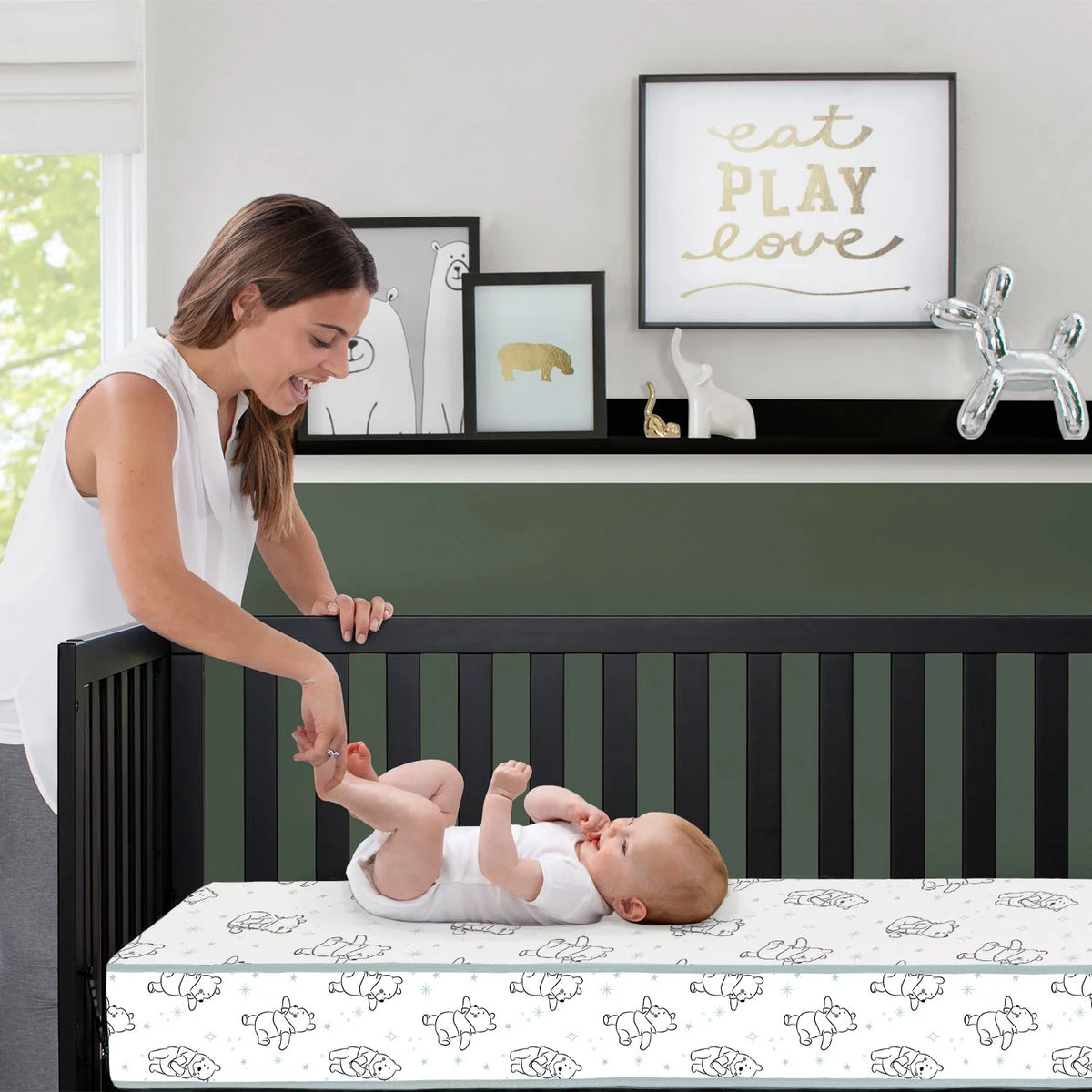 Dual-Sided Crib Toddler Mattress U40834