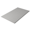 Queen Gray Mattress Support Wood Slats with Cover D13707